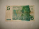 F5 - 490 /  2 Billets Pays-Bas - Gulden - 2 X 5 - Te Identificeren