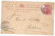 Entier Postaux Irlande Obliteration Gelderne Obliteration London 1901 - Interi Postali