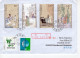 CHINA 2023: OLD PAINTINGS On Circulated Cover - Registered Shipping! - Lettres & Documents