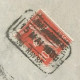 FRANCE SEMEUSE 10C N°138 LETTRE A FENETRE GRIFFE CHAMBRE DE COMMERCE 1909 LE HAVRE GREVE - Timbres