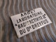 Delcampe - Rare Ancienne Petite Plaque Émaillée Arrêt Laboratoire Radioactivité II Du Dr Dreyfus - Andere & Zonder Classificatie