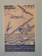 DB12 FRANCE  BELLE CARTE RR MEETING AERIEN LA BAULE ++ ++1937 A BOURGES+VIGNETTE MERMOZ +++++AFF. ROUGE INTERESSANT+++ - 1927-1959 Briefe & Dokumente