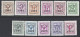 (BL71)   PRE 769/79 , 11 Valeurs  ** - Typos 1951-80 (Chiffre Sur Lion)