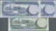 Barbados: Central Bank Of Barbados, Lot With 5 Banknotes, ND(1995-2000) Series, - Barbados (Barbuda)