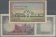 Cambodia: Banque Nationale Du Cambodge, Lot With 3 Banknotes, Series ND(1955-56) - Cambogia