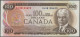 Canada: Bank Of Canada, 100 Dollars 1975 With Signatures Crow & Bouey, P.91b In - Canada