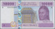 Central African Republic: Banque Des États De L'Afrique Centrale, Lot With 8 Ban - Centrafricaine (République)