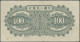 China: Peoples Bank Of China, First Series Renminbi 1949, Pair With 100 Yuan, Se - Chine