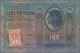 Czechoslovakia: Republika Československá 100 Korun 1912 (1919) With Genuine Stam - Tsjechoslowakije