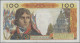 France: Banque De France, Pair With 2x 100 Nouveaux Francs 1963, P.144, Both In - 1955-1959 Overprinted With ''Nouveaux Francs''