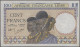 French Equatorial Africa: Afrique Française Libre, 100 Francs ND(1941), P.8, Ver - Guinée Equatoriale