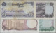 Kuwait: Central Bank Of Kuwait, Set With 4 Banknotes, Series L.1968, With ¼ Dina - Kuwait