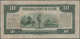 Netherlands Indies: Ministry Of Finance And Javasche Bank, Lot With 6 Banknotes, - Dutch East Indies