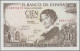 Spain: Banco De Espana, Lot With 8 Banknotes, Series 1935-1992, Including 1 Pese - Other & Unclassified