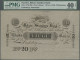 Sweden: Rikets-Standers-Bank, 20 Riksdaler ND(ca. 1840) Remainder, P.NL, PMG Gra - Suède
