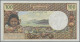 Tahiti: Institut D'Emission D'Outre-Mer – PAPEETE, Pair With 100 Francs ND(1973) - Altri – Oceania