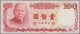 Delcampe - Taiwan: China – Bank Of Taiwan, Set With 9 Banknotes, 1961-1999 Series, With 1 Y - Taiwan