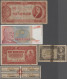 Worldwide: Large Box With More Than 440 Banknotes, Italian Mini-Assegni, Austria - Other & Unclassified