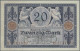 Deutschland - Deutsches Reich Bis 1945: Kleines Lot Reichsbanknoten, 1910-1918, - Altri & Non Classificati