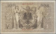 Delcampe - Deutschland - Deutsches Reich Bis 1945: Kleines Lot Reichsbanknoten, 1910-1918, - Sonstige & Ohne Zuordnung