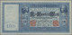 Delcampe - Deutschland - Deutsches Reich Bis 1945: Kleines Lot Reichsbanknoten, 1910-1918, - Altri & Non Classificati