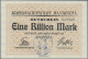 Deutschland - Notgeld - Bayern: Bayreuth, Stadt, 1 Mio. Mark, 17.8.1923, Erh. II - Lokale Ausgaben