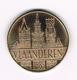 &   VLAANDEREN  50 VLAAMSE FRANKEN 1985 - Tokens Of Communes