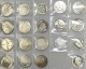 Israel: Lot 19 Gedenkmünzen 10 - 25 Lirot Der 70er Jahre. - Israel