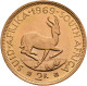 Südafrika - Anlagegold: Lot 2 Goldmünzen: 2 Rand 1968 + 1969, KM# 64, Friedberg - Südafrika