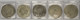 Frankreich: Louis XV. 1715-1774: Lot 5 Münzen, Dabei Ecu 1726 A (KM# 486.1); 172 - Autres & Non Classés