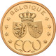 Delcampe - Medaillen - ECU: Kleines Lot 3 Goldmedaillen, Dabei: Belgien ECU DE BRUXELLES, B - Other & Unclassified