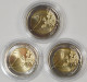 Euromünzen: Lot Diverse Münzen Aus Europa, Dabei Kolorierte 31 X 2€ Münzen Aus D - Autres & Non Classés