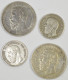 Baden: Friedrich I. 1852-1907: Lot 4 Münzen, Dabei 2 Mark 1876, Jaeger 26; 2 Mar - Taler Et Doppeltaler