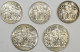 Preußen: Wilhelm II. 1888-1918: Lot 5 Münzen: 3 X 2 Mark Und 2 X 3 Mark 1913 (J. - Taler En Doppeltaler