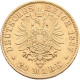 Hamburg - Anlagegold: Freie Und Hansestadt: 20 Mark 1887 J, Jaeger 212. 7,965 G, - 5, 10 & 20 Mark Goud