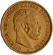 Preußen - Anlagegold: Wilhelm I. 1861-1888: Lot 4 Stück; 20 Mark 1875 A, 1883 A, - 5, 10 & 20 Mark Or