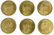 Preußen - Anlagegold: Wilhelm II. 1888-1918: Lot 6 Stück; 20 Mark 1893 A, 1897 A - 5, 10 & 20 Mark Goud