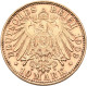 Sachsen - Anlagegold: Friedrich August III. 1904-1918: 10 Mark 1909 E, Jaeger 26 - 5, 10 & 20 Mark Gold