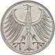 Bundesrepublik Deutschland 1948-2001: 5 DM Kursmünze 1958 J, Nur 60.000 Ex., Jae - Other & Unclassified