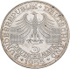 Bundesrepublik Deutschland 1948-2001: 5 DM 1955 G, Markgraf Von Baden, Jaeger 39 - Other & Unclassified