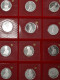 Delcampe - Bundesrepublik Deutschland 1948-2001: 10 DM Pp Münzen: Auf 21 Lindnerboxen Und E - Andere & Zonder Classificatie