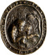 Medaillen Alle Welt: Italien, Verona: Ovale Bronzegussmedaille 1681, Auf Den Ven - Non Classés