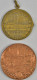 Medaillen Alle Welt: Lettland/Litauen: Lot 2 Stück; Lettland, Verdienstmedaille - Zonder Classificatie