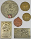 Medaillen Alle Welt: Pferdesport: Lot 6 Stück; Hamm - Einseitige Medaille 1950 / - Unclassified