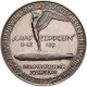 Medaillen Deutschland - Sonstige: Luft- Und Raumfahrt: Silbermedaille 1928 Von O - Autres & Non Classés