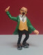 Tintin : Figurine TOURNESOL Sur Des Patins PLASTOY De 1994 En Plastique Souple - H. 80mm ( Voir Photos ). - Tim & Struppi