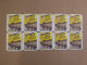 10 X PANINI TOUR DE FRANCE 2022 - PACKS (50 Stickers) Tüte Bustina Pochette Packet Pack - Engelse Uitgave
