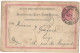 Entier Postaux Autriche Obliteration Jindřichův Hradec-neuhau Buhmen Arrivée A Liege 1907 - Cartas-Letras