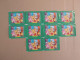 10 X PANINI Disney WINNIE THE POOH 2002 Tüte Bustina Pochette Packet Pack - Edición  Inglesa