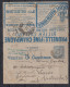 Frankreich  Privatganzsache 1889 Reklame-Kartenbrief 15C Allegorie Blau Von Clermont-Ferrand Nach Wien - Private Stationery